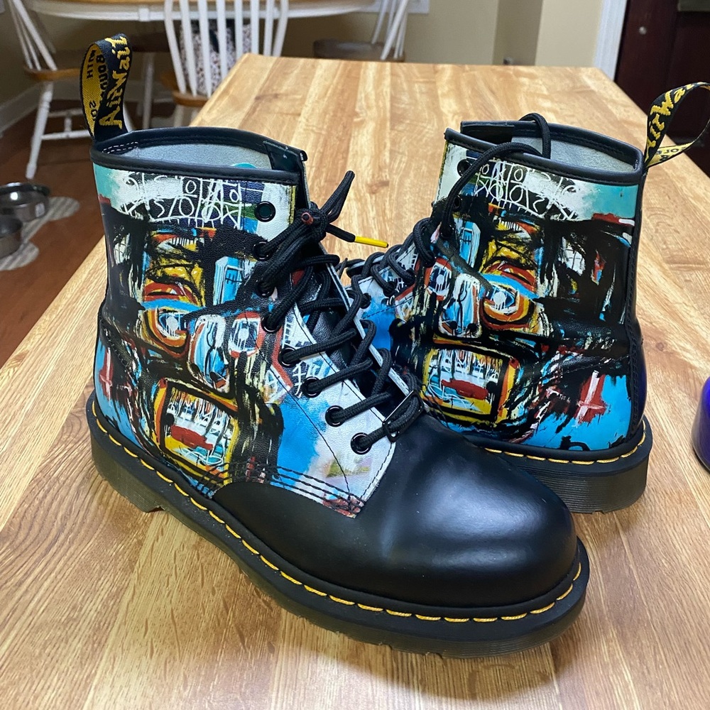 Dr. Martens Multicolor Graphic Boots 1461